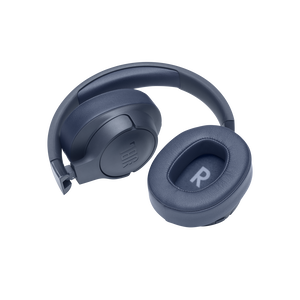 JBL Tune 710BT - Blue - Wireless Over-Ear Headphones - Detailshot 4